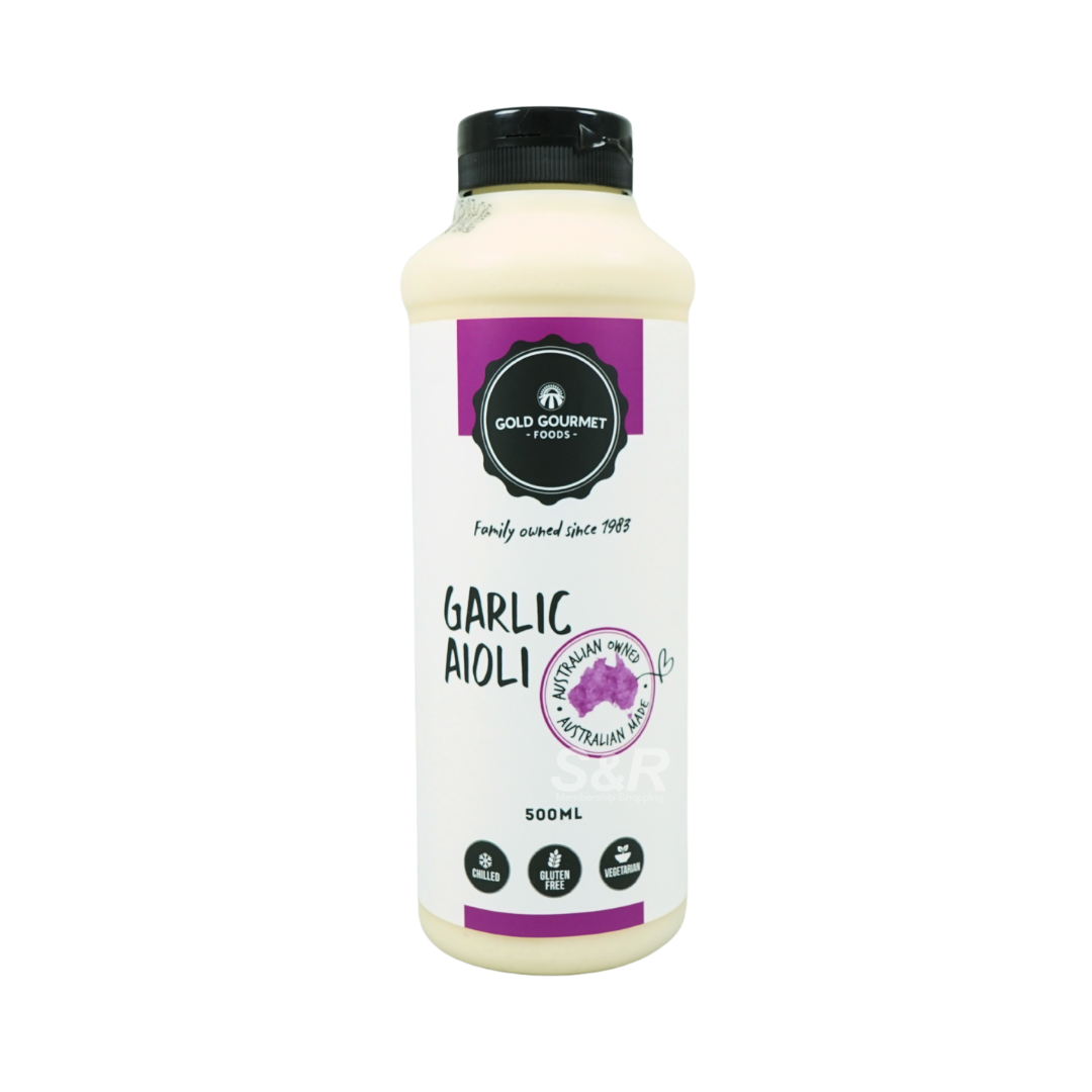 Gold Gourmet Foods Garlic Aioli 500ml
